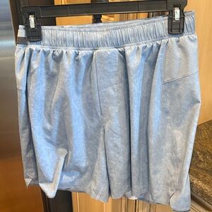 lululemon athletica Light Blue Athletic Shorts